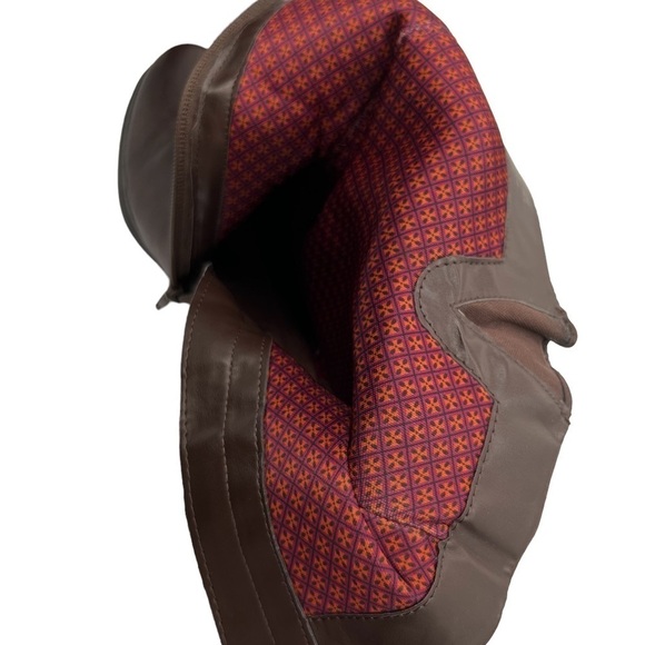 Lifestride Brown Keynote Slouch Block Heel Boots Size 9.5 Women's - Picture 9 of 12